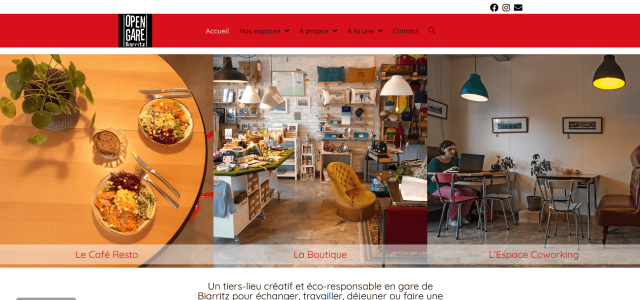 Aperçu d'une page web